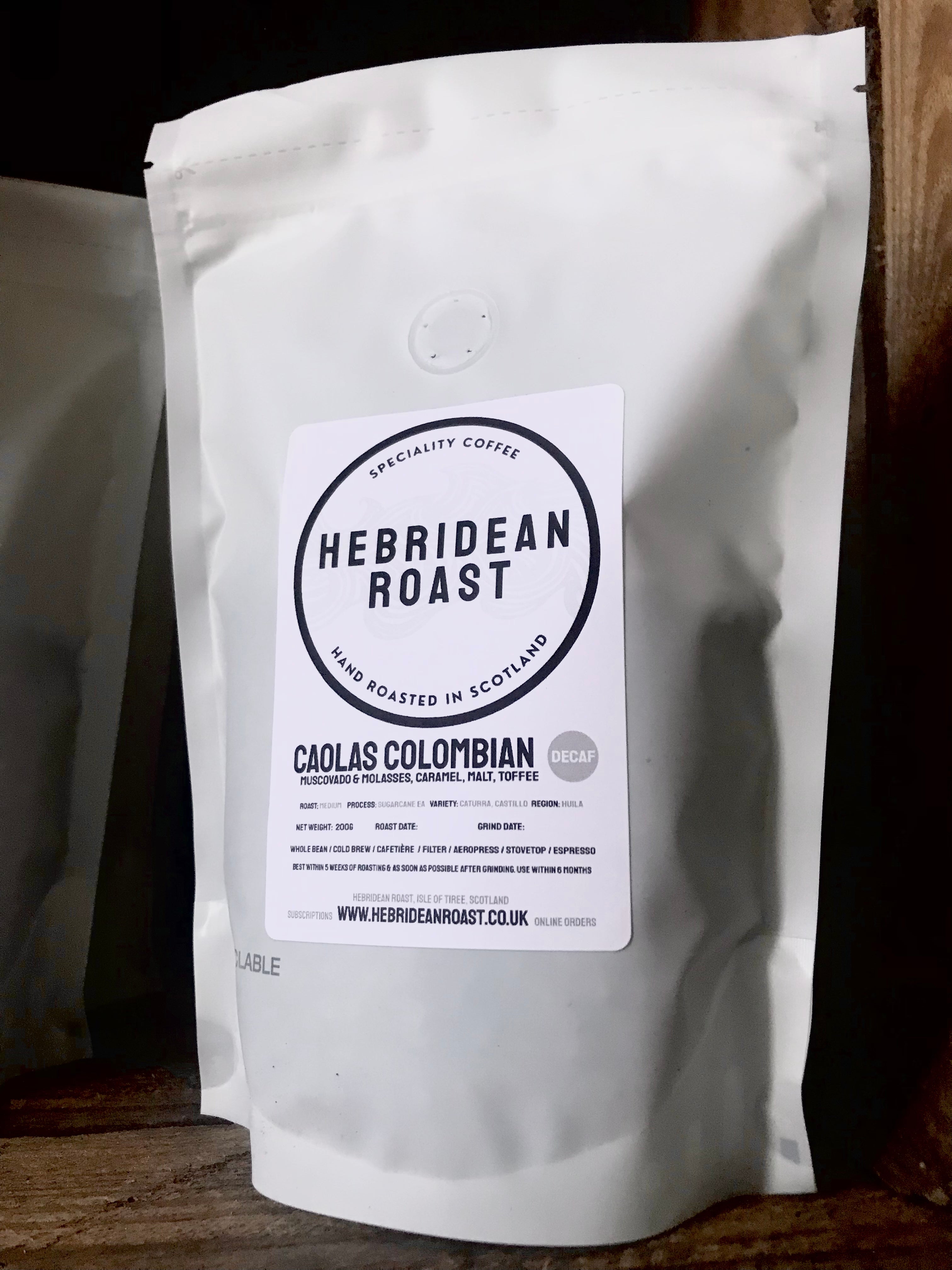 Guest Coffee: Caolas Colombian (Decaf)
